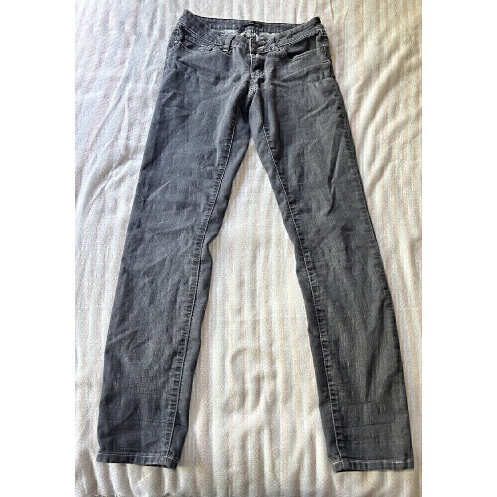 PrAna Womens Skinny Jeans Size 2/26 Grey Stretch comfort